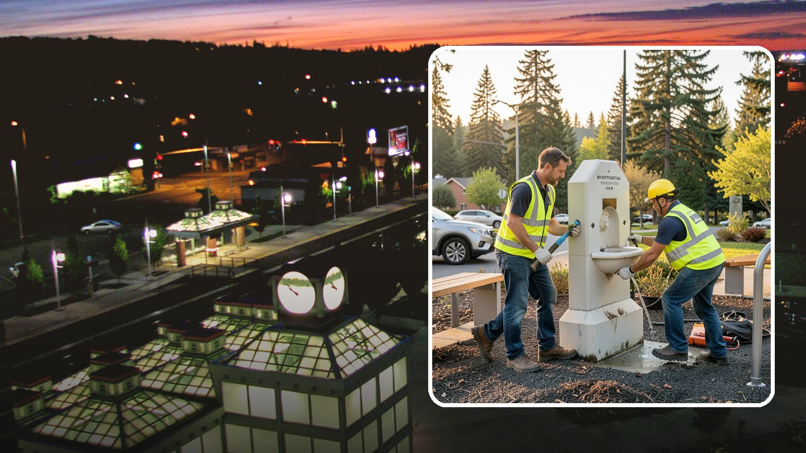 Drinking Fountain Repair in Auburn, King County, WA - Repair of public drinking fountains and bottle fillers to restore function, flow, and accessibility compliance.