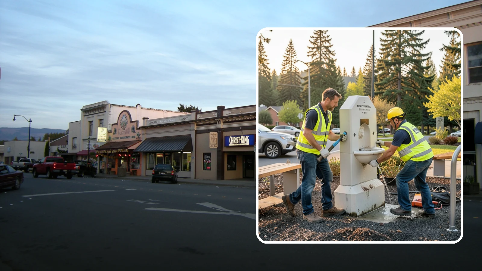 Drinking Fountain Repair in Burlington, Skagit County, WA - Repair of public drinking fountains and bottle fillers to restore function, flow, and accessibility compliance.