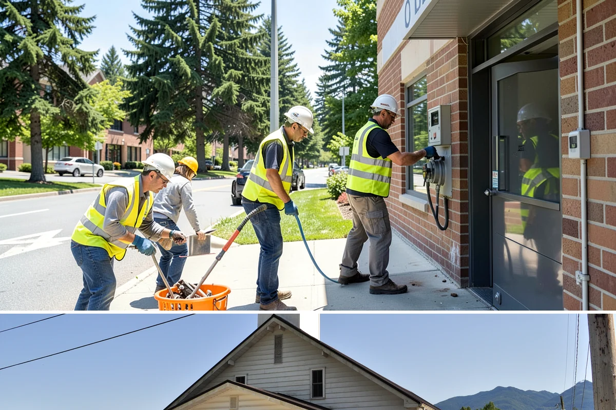 Drinking Fountain Repair in Concrete, Skagit County, WA - Freeze-related repairs cluster after winter cold events, while preventive repairs are ideal in spring before peak summer use.