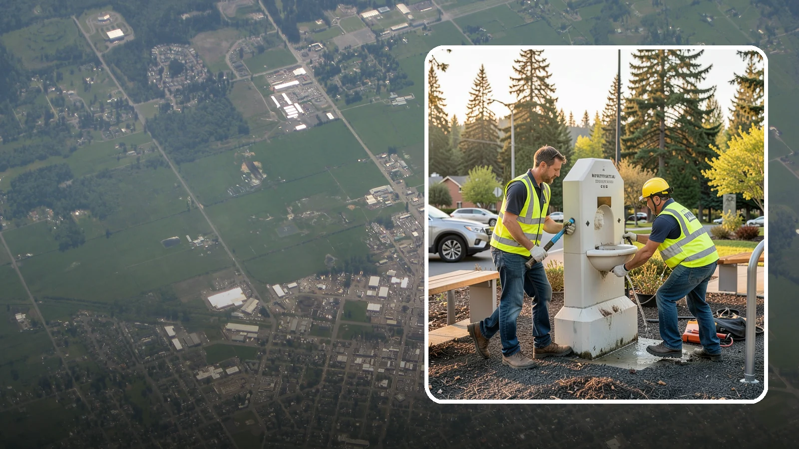 Drinking Fountain Repair in Enumclaw, King County, WA - Repair of public drinking fountains and bottle fillers to restore function, flow, and accessibility compliance.