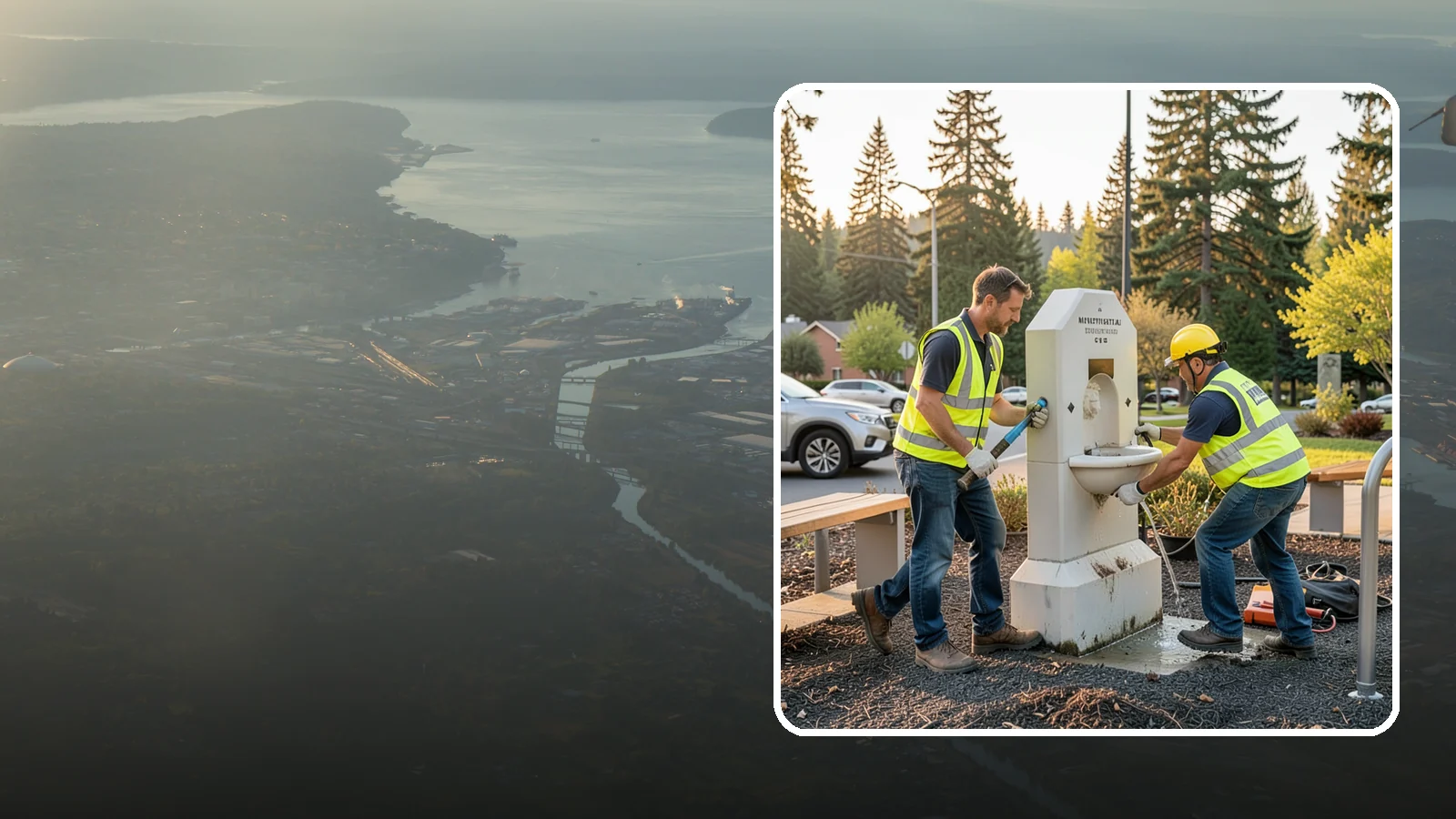 Drinking Fountain Repair in Fife, Pierce County, WA - Repair of public drinking fountains and bottle fillers to restore function, flow, and accessibility compliance.