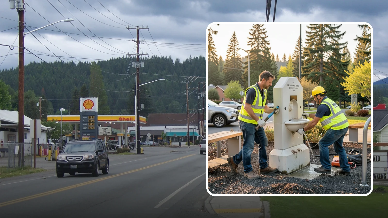 Drinking Fountain Repair in Granite Falls, Snohomish County, WA - Repair of public drinking fountains and bottle fillers to restore function, flow, and accessibility compliance.