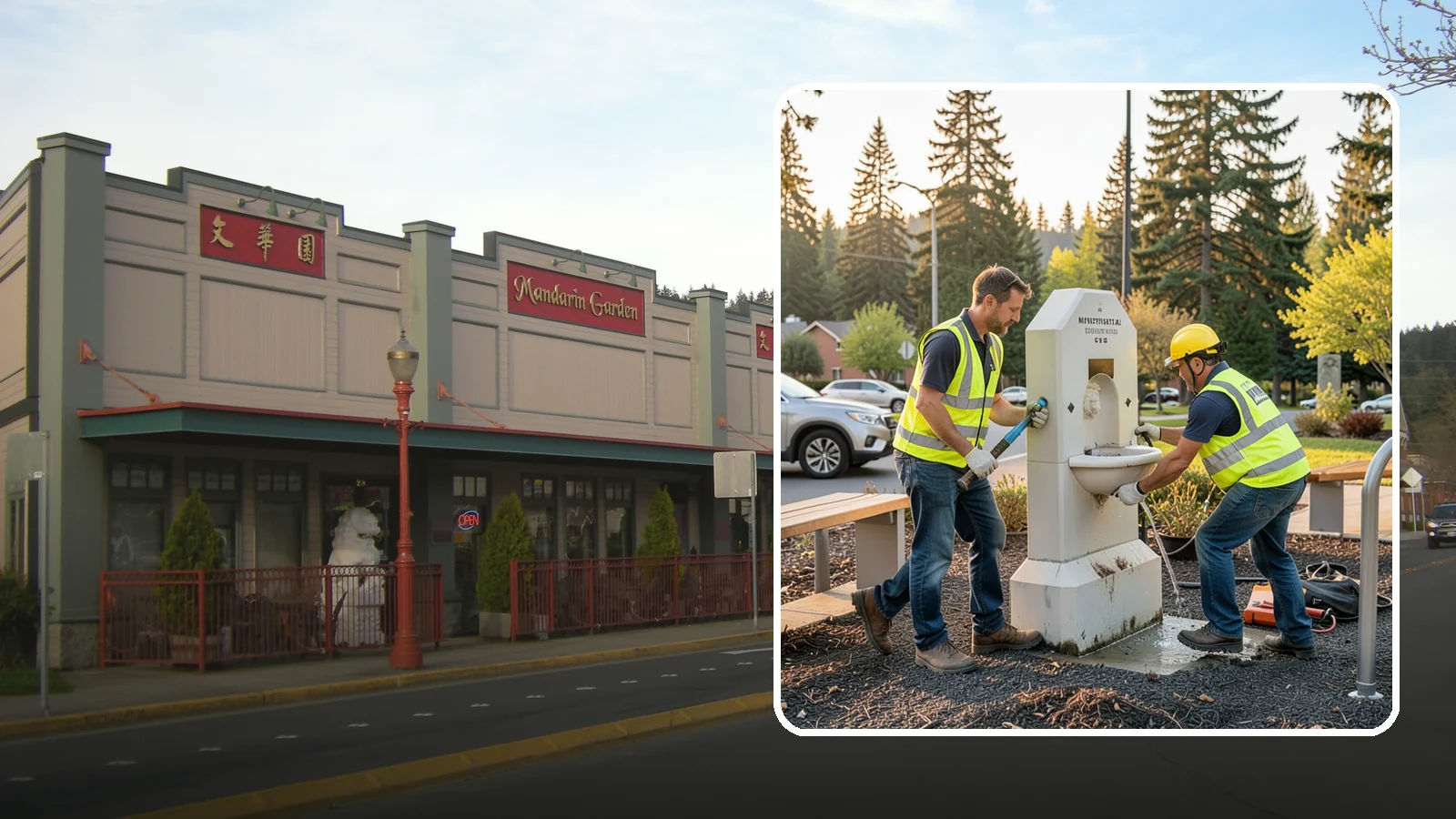 Drinking Fountain Repair in Issaquah, King County, WA - Repair of public drinking fountains and bottle fillers to restore function, flow, and accessibility compliance.