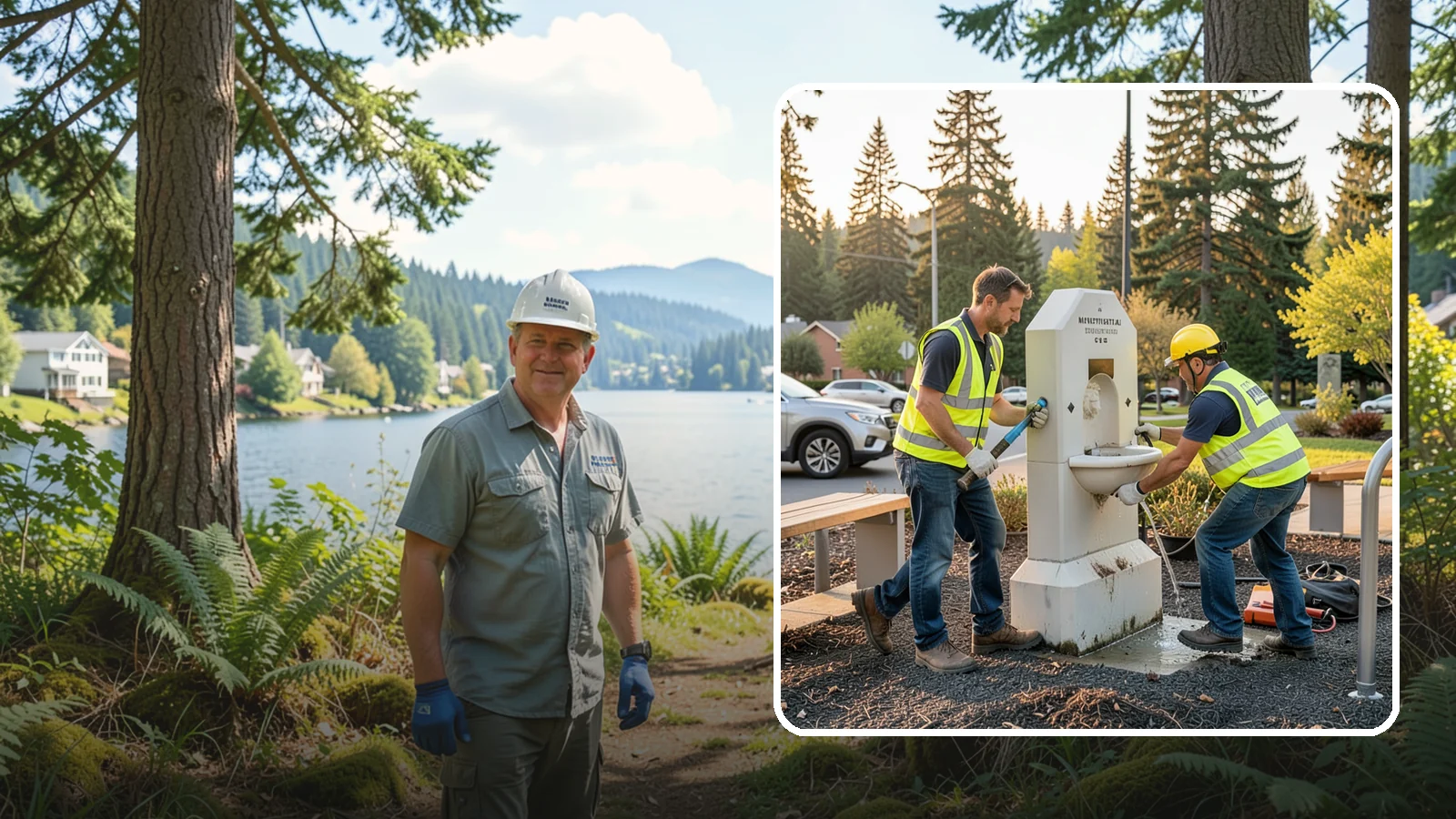 Drinking Fountain Repair in Milton, King County, WA - Repair of public drinking fountains and bottle fillers to restore function, flow, and accessibility compliance.