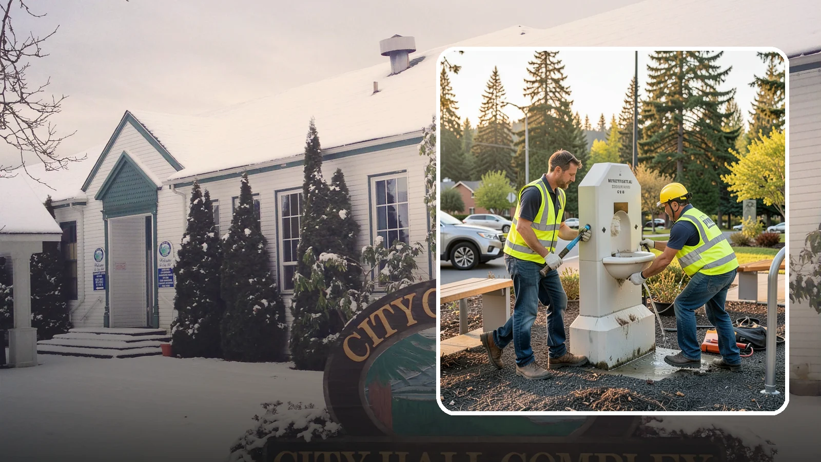 Drinking Fountain Repair in Pacific, King County, WA - Repair of public drinking fountains and bottle fillers to restore function, flow, and accessibility compliance.