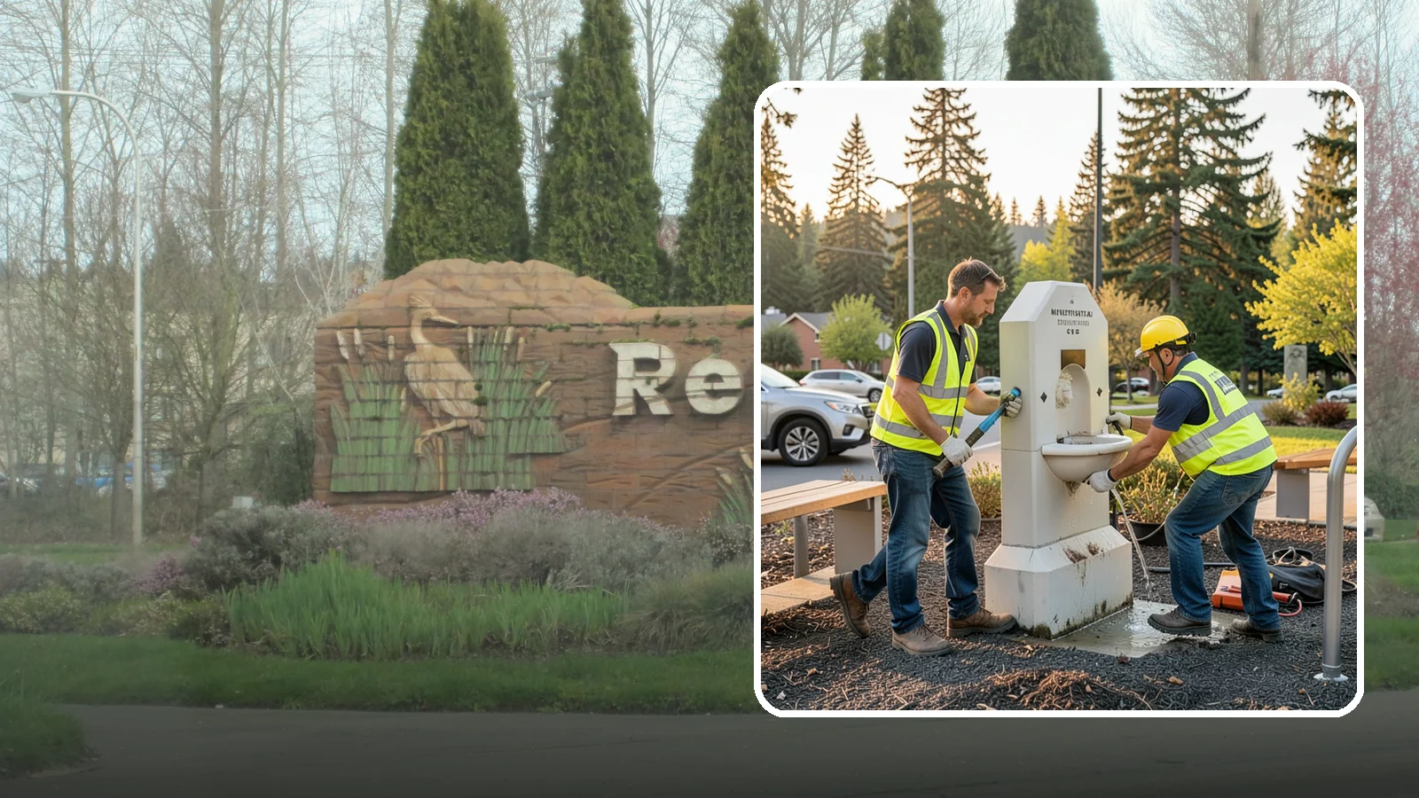 Drinking Fountain Repair in Renton, King County, WA - Repair of public drinking fountains and bottle fillers to restore function, flow, and accessibility compliance.