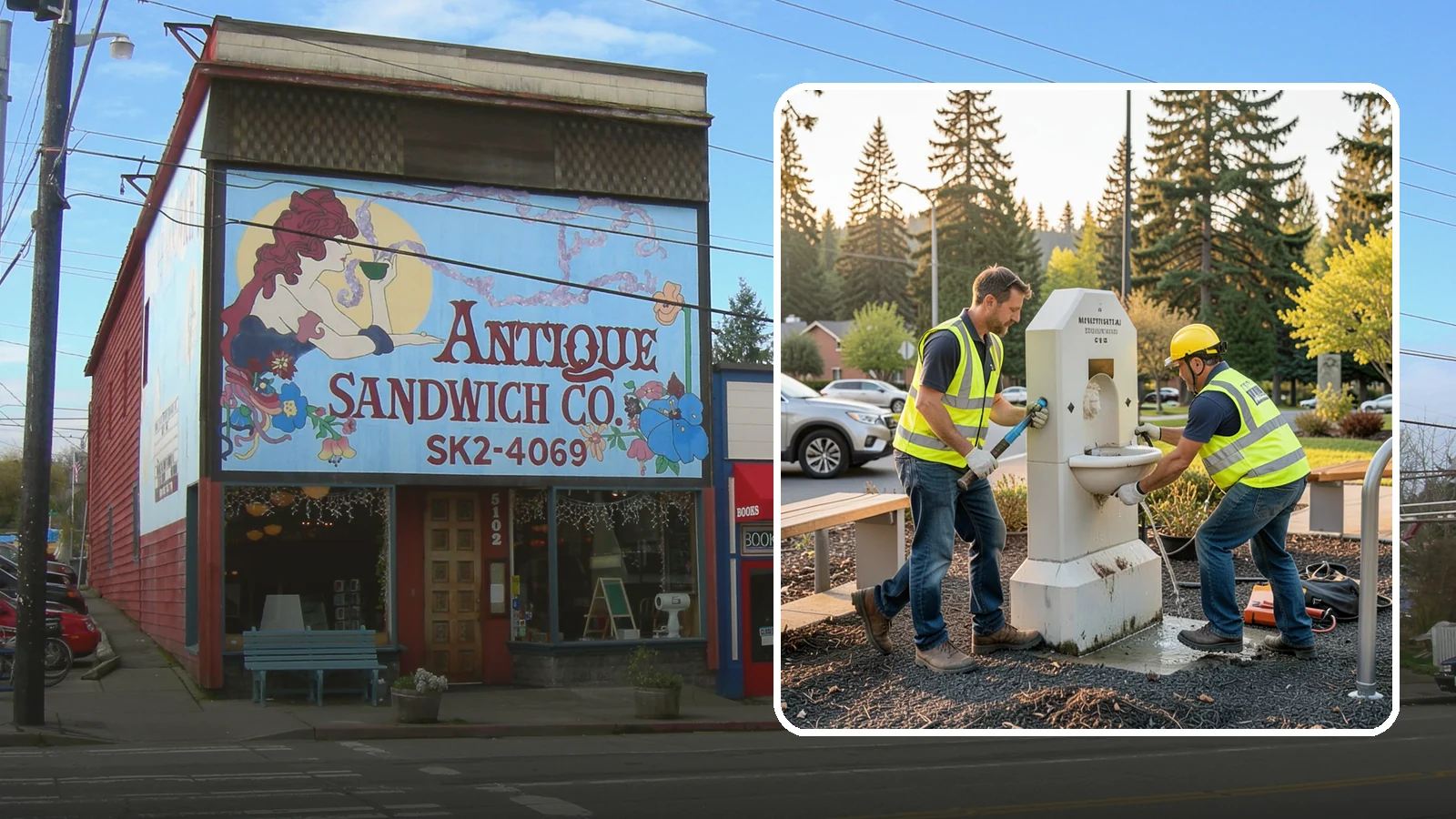Drinking Fountain Repair in Ruston, Pierce County, WA - Repair of public drinking fountains and bottle fillers to restore function, flow, and accessibility compliance.