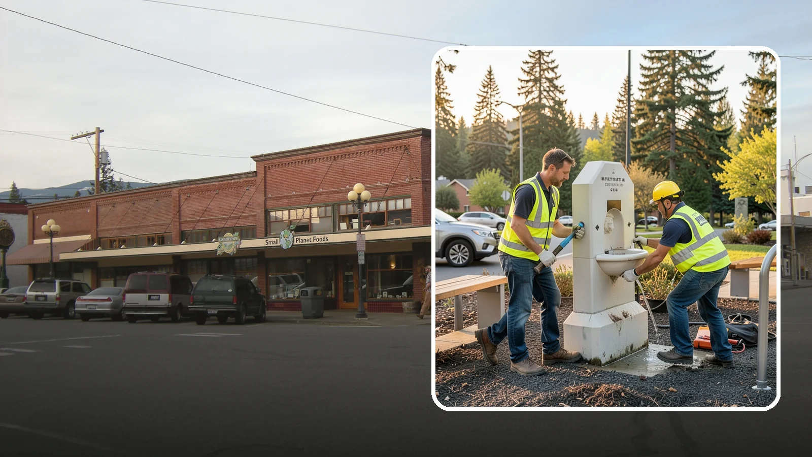 Drinking Fountain Repair in Sedro-Woolley, Skagit County, WA - Repair of public drinking fountains and bottle fillers to restore function, flow, and accessibility compliance.