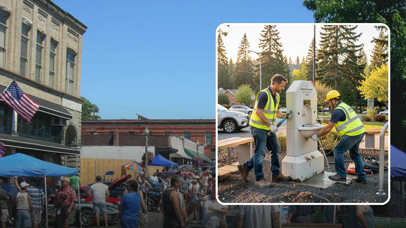 Drinking Fountain Repair in Snohomish, Snohomish County, WA - Repair of public drinking fountains and bottle fillers to restore function, flow, and accessibility compliance.