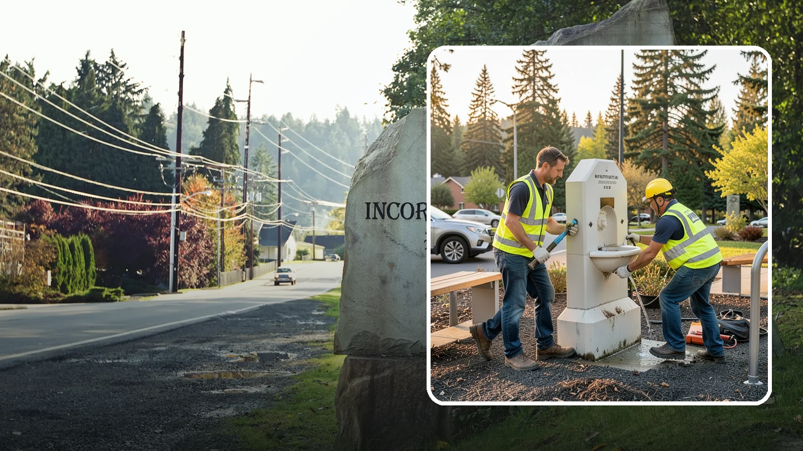 Drinking Fountain Repair in Wilkeson, Pierce County, WA - Repair of public drinking fountains and bottle fillers to restore function, flow, and accessibility compliance.