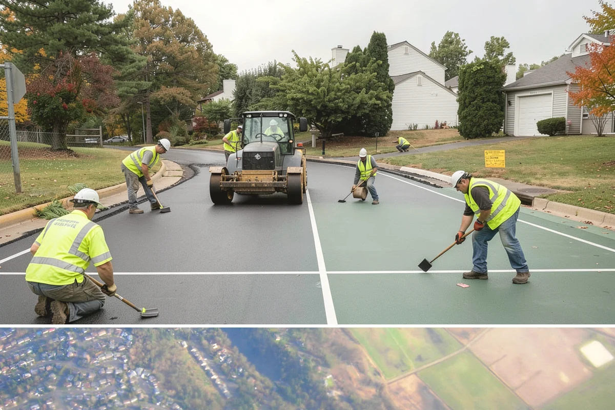 Driveway Apron Construction in Algona, King County, WA - Aprons are best poured in dry weather so the gutter-line grades set true and curing is not disturbed by runoff.