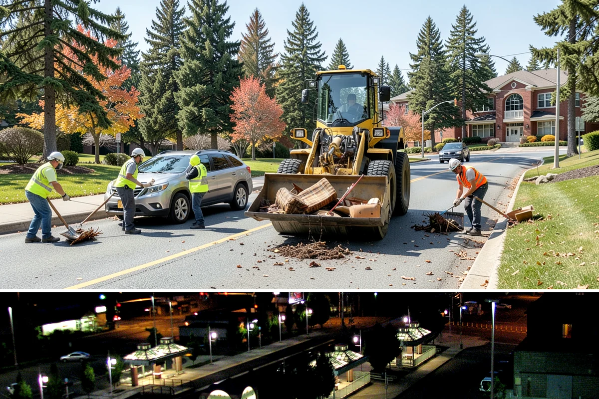 Driveway Apron Construction in Auburn, King County, WA - Aprons are best poured in dry weather so the gutter-line grades set true and curing is not disturbed by runoff.