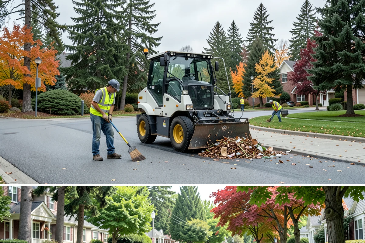 Driveway Apron Construction in Beaux Arts Village, King County, WA - Aprons are best poured in dry weather so the gutter-line grades set true and curing is not disturbed by runoff.