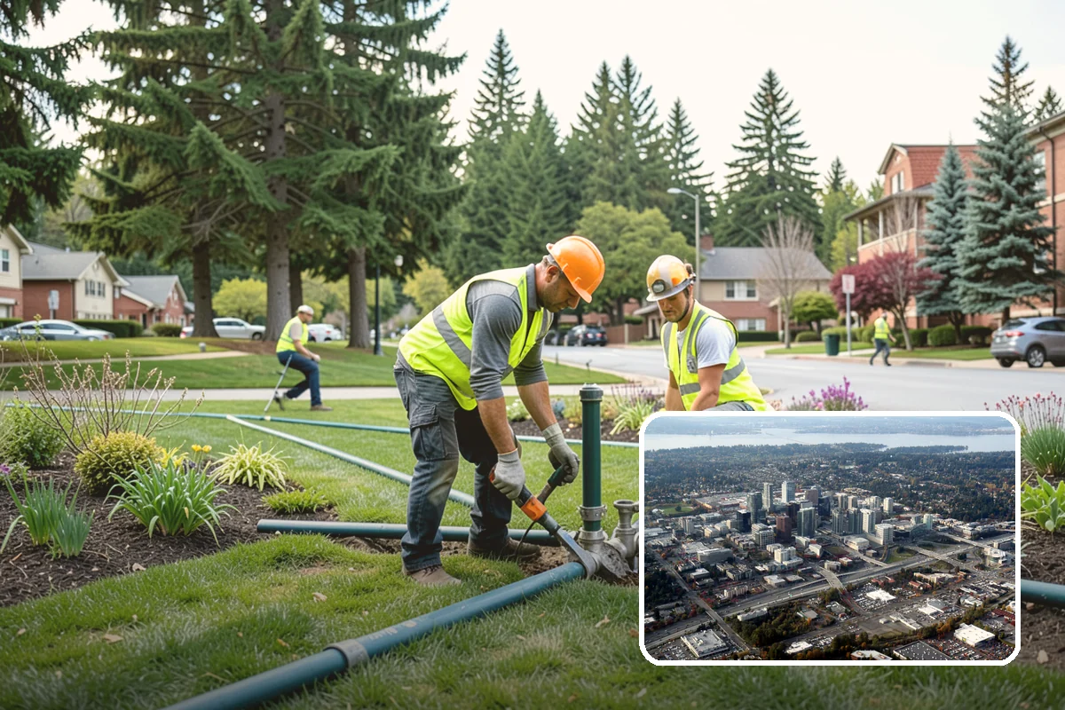 Driveway Apron Construction in Bellevue, King County, WA - Built to municipal standard approach details