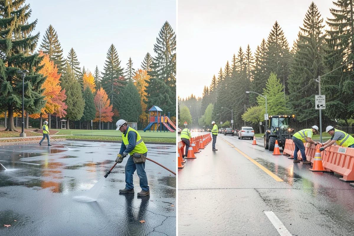 Driveway Apron Construction in Coupeville, Island County, WA - Verify the approach permit and applicable standard detail