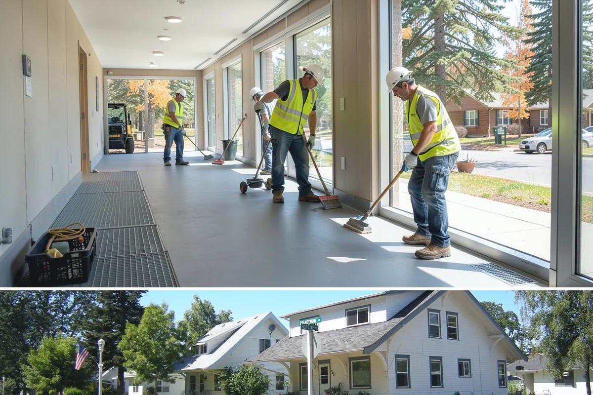 Driveway Apron Construction in DuPont, Pierce County, WA - Aprons are best poured in dry weather so the gutter-line grades set true and curing is not disturbed by runoff.