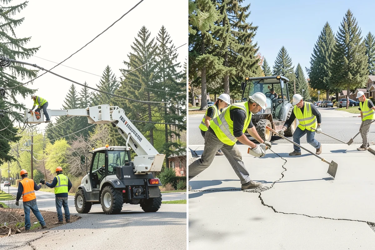 Driveway Apron Construction in Edgewood, Pierce County, WA - Verify the approach permit and applicable standard detail