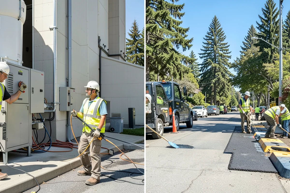Driveway Apron Construction in Gig Harbor, Pierce County, WA - Verify the approach permit and applicable standard detail