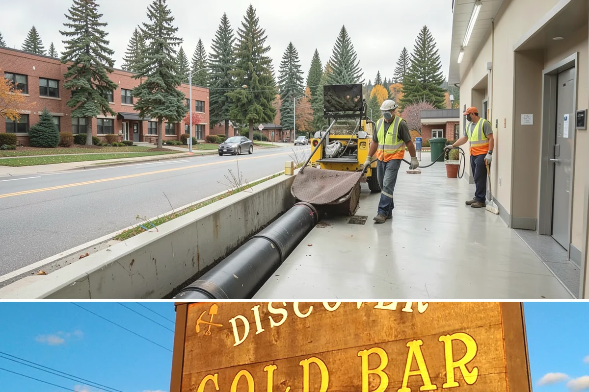 Driveway Apron Construction in Gold Bar, Snohomish County, WA - Aprons are best poured in dry weather so the gutter-line grades set true and curing is not disturbed by runoff.