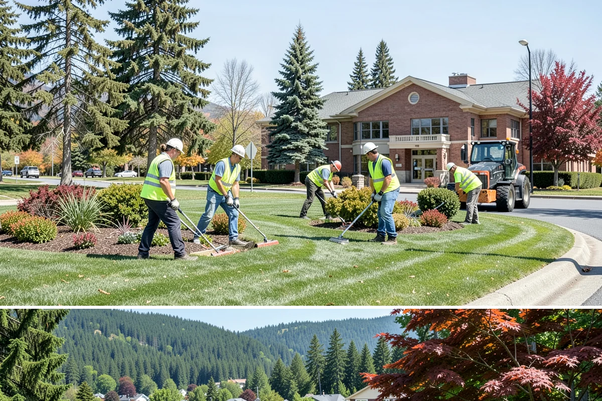 Driveway Apron Construction in Index, Snohomish County, WA - Aprons are best poured in dry weather so the gutter-line grades set true and curing is not disturbed by runoff.