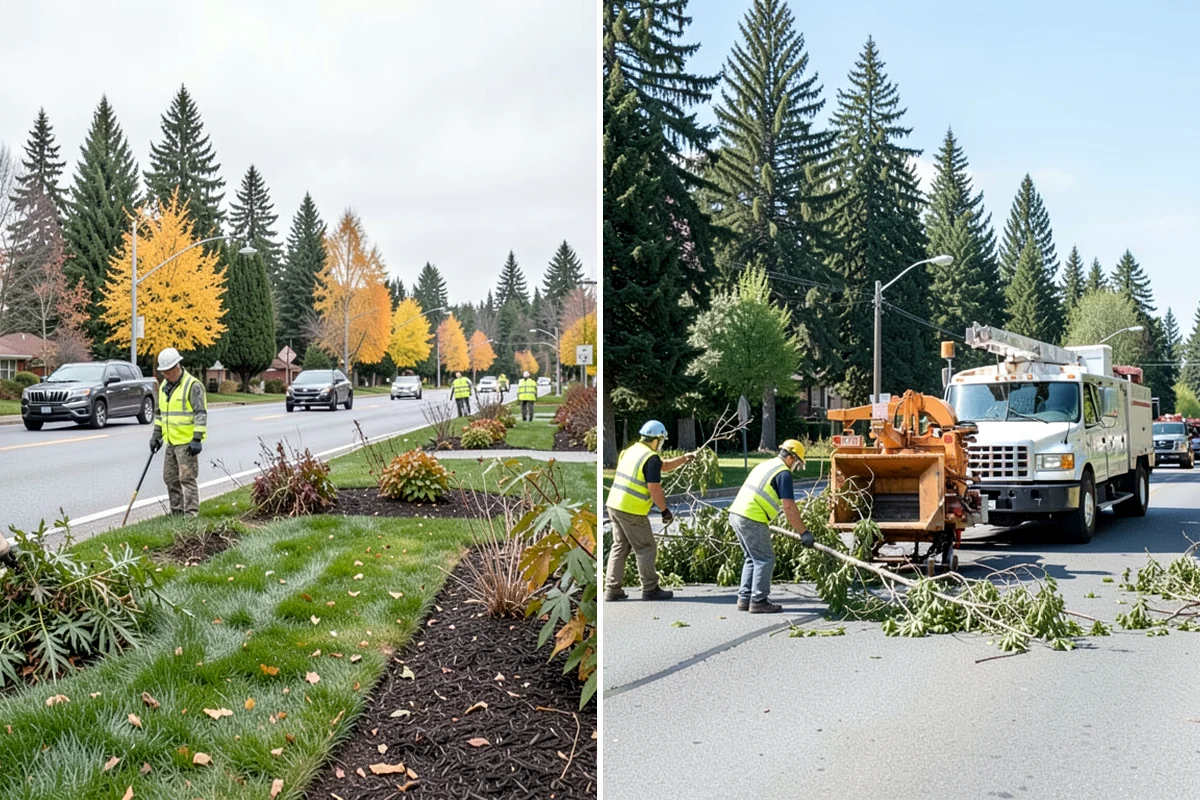Driveway Apron Construction in Lake Forest Park, King County, WA - Verify the approach permit and applicable standard detail
