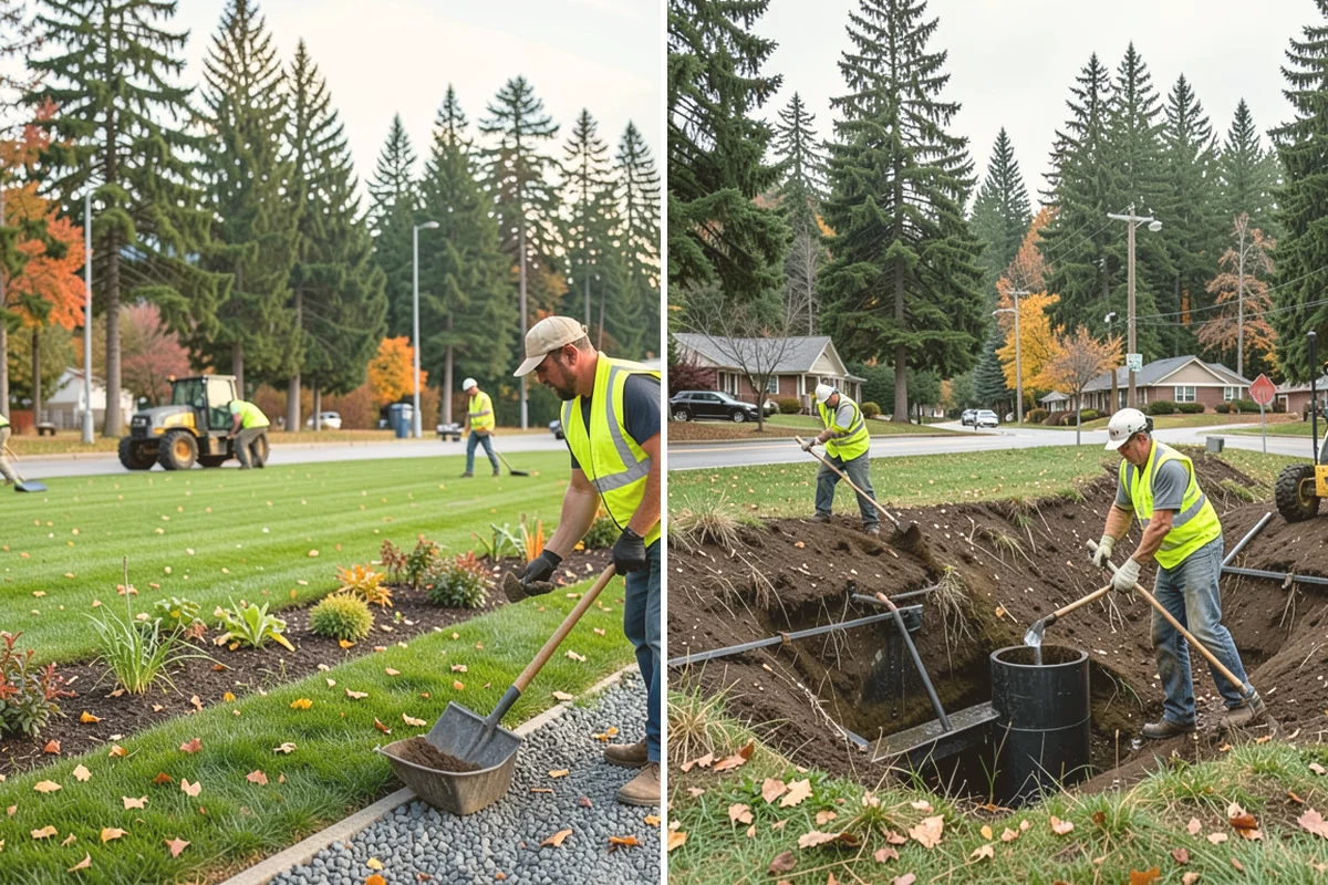 Driveway Apron Construction in Langley, Island County, WA - Verify the approach permit and applicable standard detail
