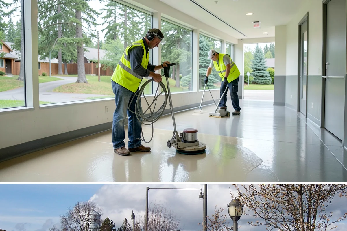 Driveway Apron Construction in Marysville, Snohomish County, WA - Aprons are best poured in dry weather so the gutter-line grades set true and curing is not disturbed by runoff.