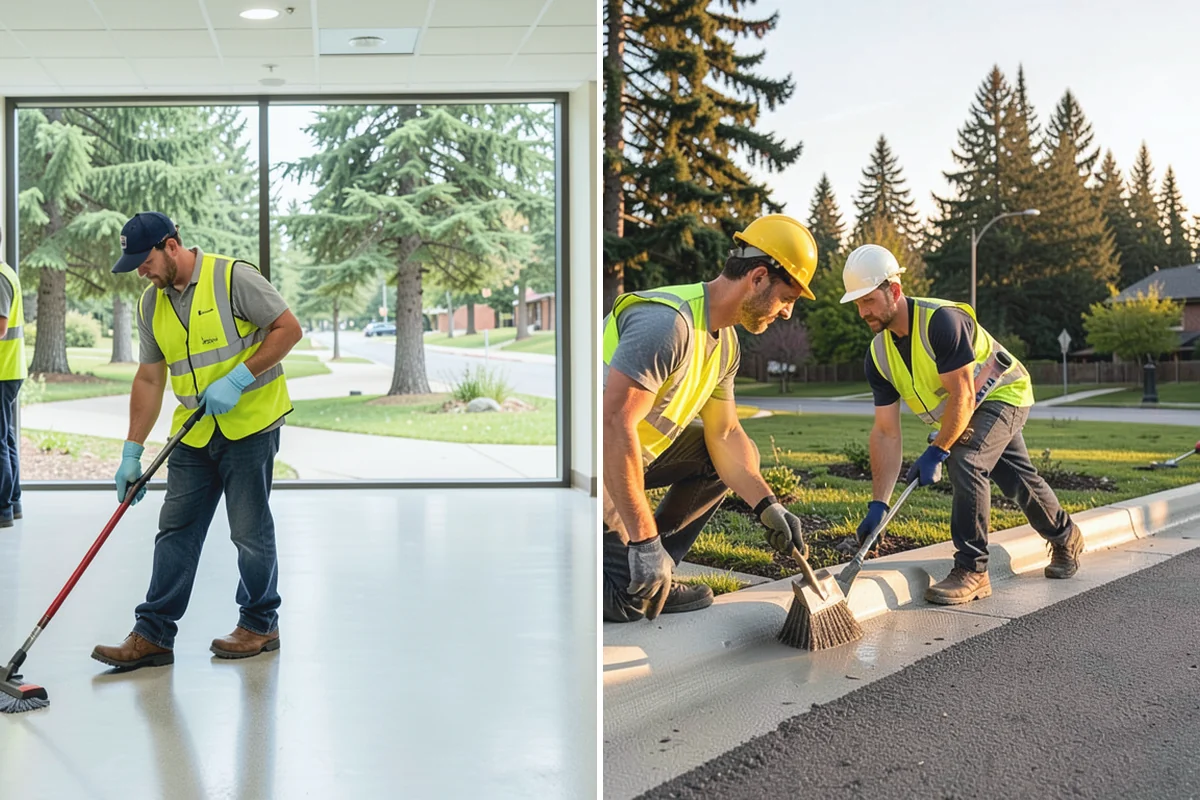 Driveway Apron Construction in Medina, King County, WA - Verify the approach permit and applicable standard detail