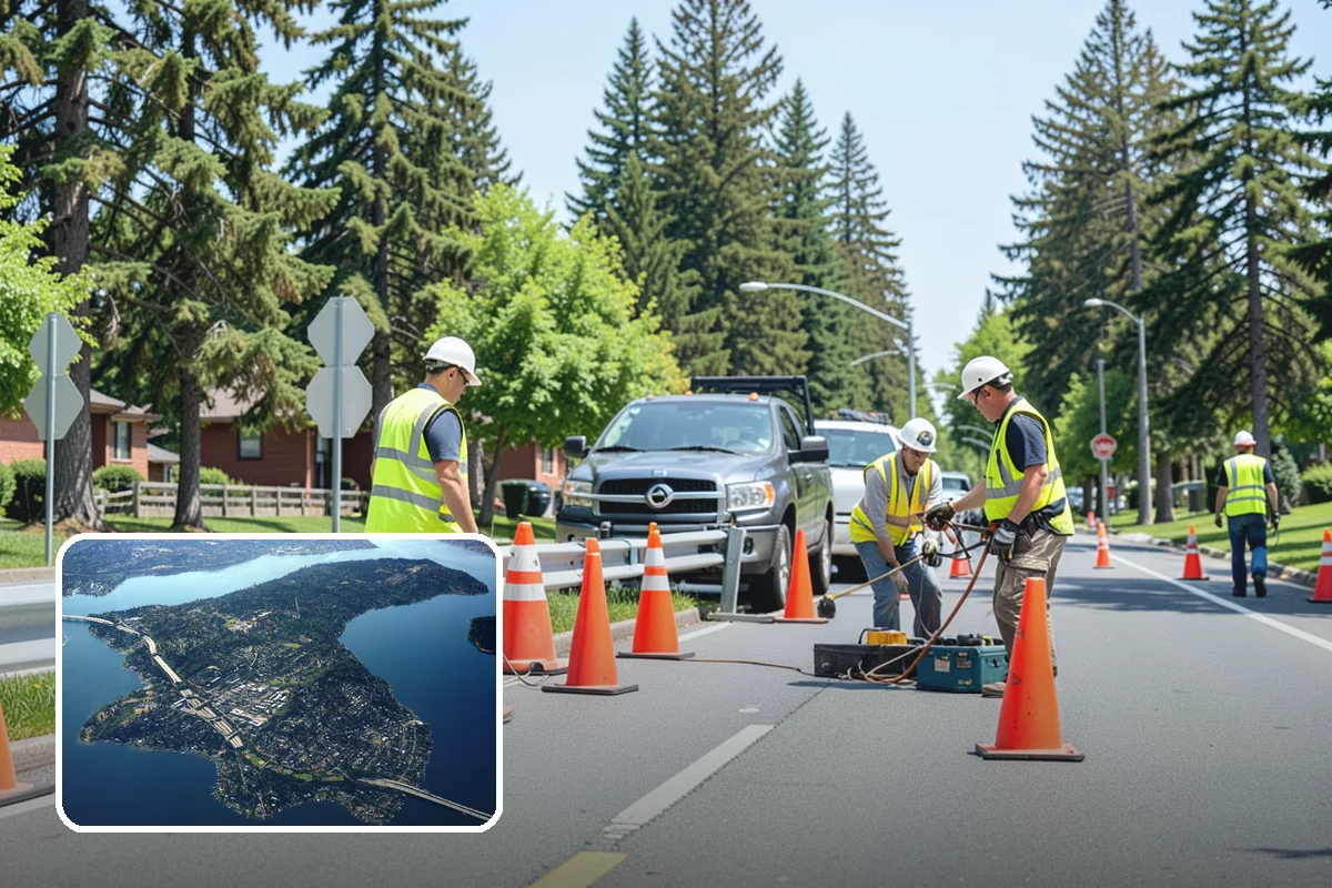 Driveway Apron Construction in Mercer Island, King County, WA - Built to municipal standard approach details