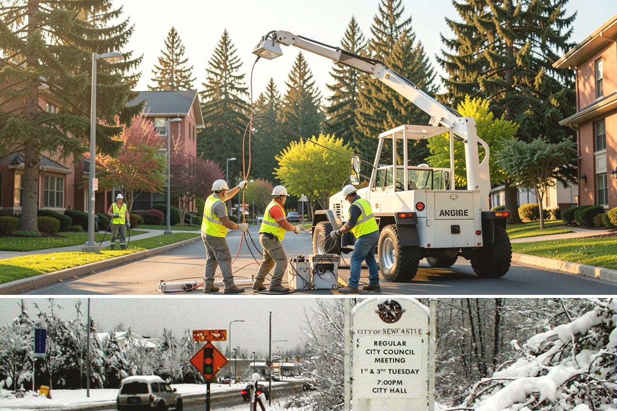 Driveway Apron Construction in Newcastle, King County, WA - Aprons are best poured in dry weather so the gutter-line grades set true and curing is not disturbed by runoff.