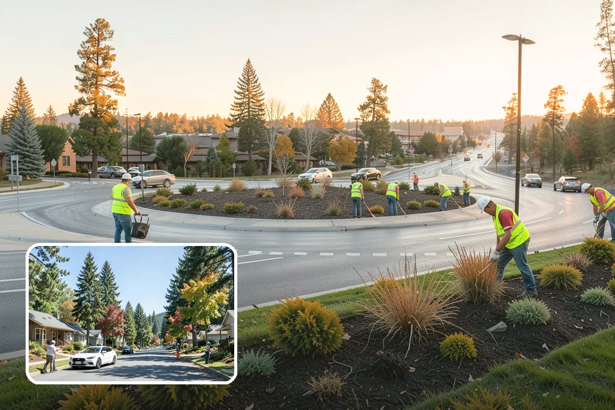 Driveway Apron Construction in Orting, Pierce County, WA - Built to municipal standard approach details