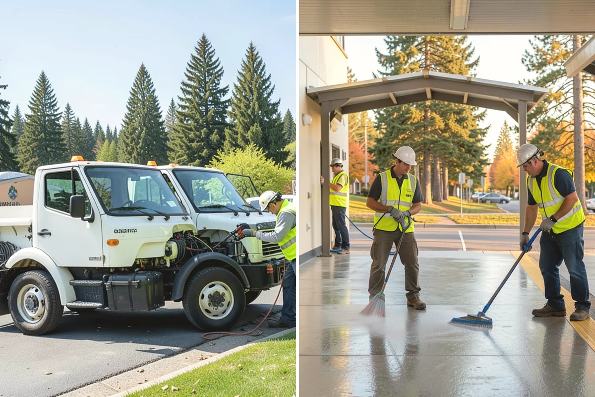 Driveway Apron Construction in Ruston, Pierce County, WA - Verify the approach permit and applicable standard detail