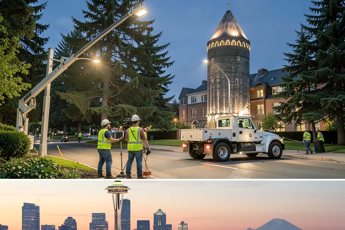 Driveway Apron Construction in Seattle, King County, WA - Aprons are best poured in dry weather so the gutter-line grades set true and curing is not disturbed by runoff.