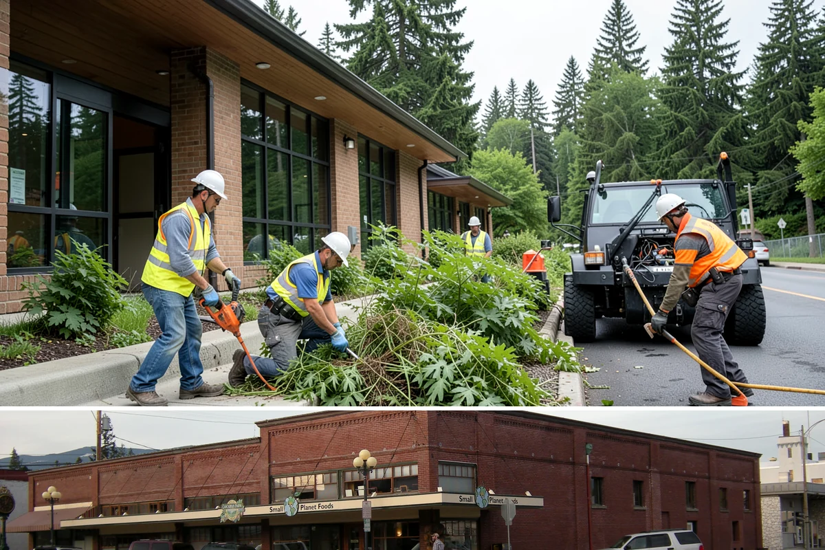 Driveway Apron Construction in Sedro-Woolley, Skagit County, WA - Aprons are best poured in dry weather so the gutter-line grades set true and curing is not disturbed by runoff.