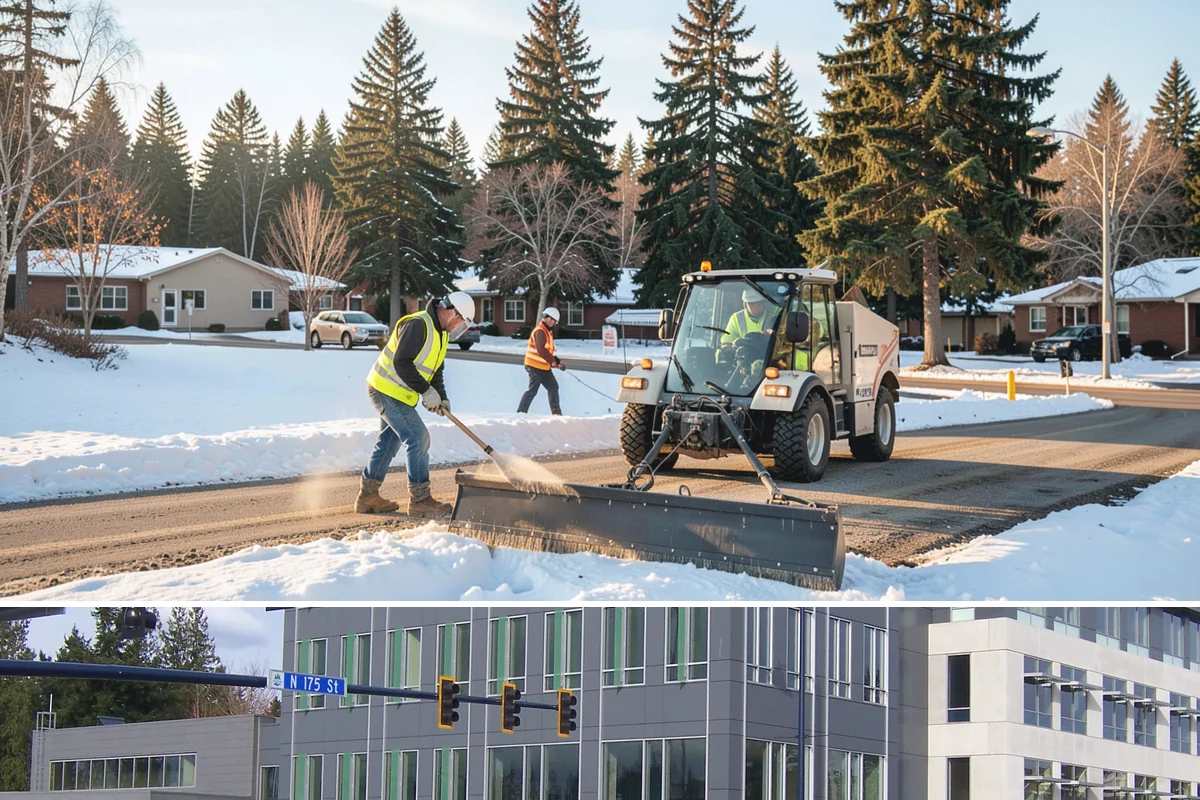 Driveway Apron Construction in Shoreline, King County, WA - Aprons are best poured in dry weather so the gutter-line grades set true and curing is not disturbed by runoff.