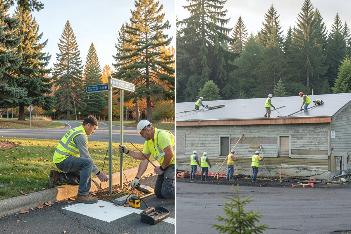 Driveway Apron Construction in Skykomish, King County, WA - Verify the approach permit and applicable standard detail