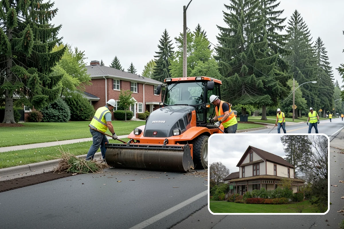 Driveway Apron Construction in Sumner, Pierce County, WA - Built to municipal standard approach details