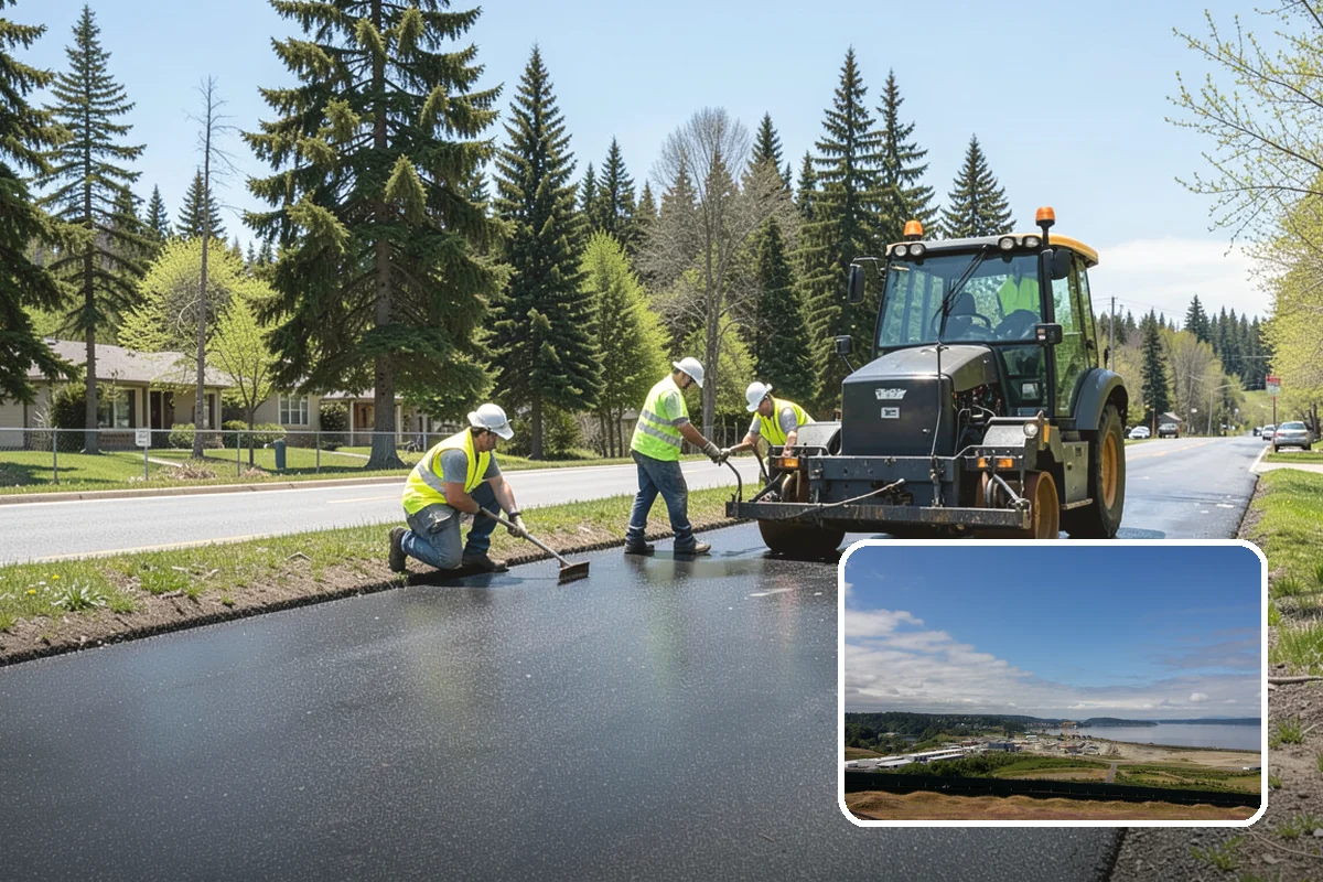Driveway Apron Construction in University Place, Pierce County, WA - Built to municipal standard approach details