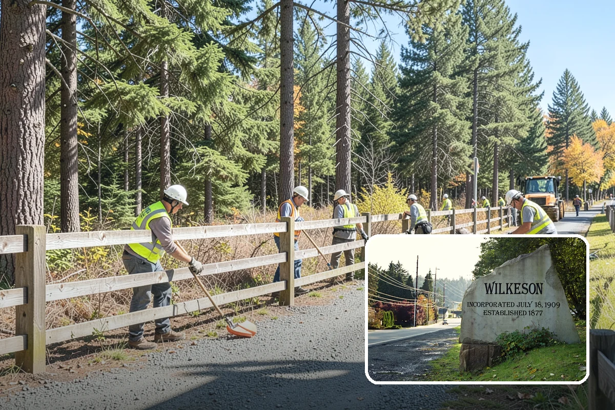 Driveway Apron Construction in Wilkeson, Pierce County, WA - Built to municipal standard approach details