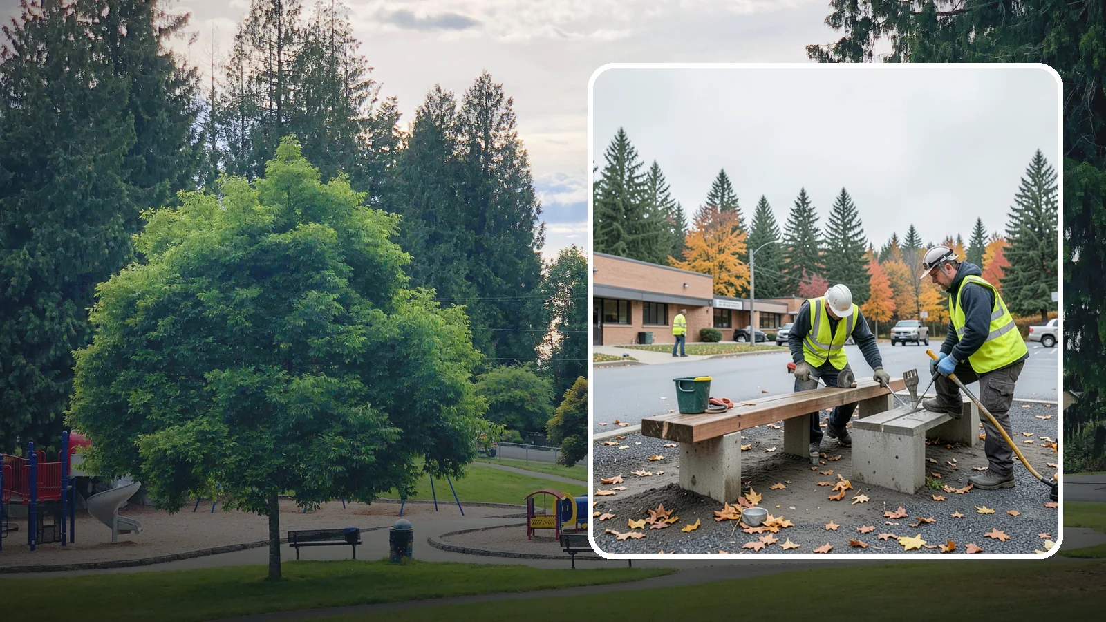 Dugout Maintenance in Bonney Lake, Pierce County, WA - Upkeep and minor repair of ballfield dugouts to keep them safe, clean, and structurally sound.