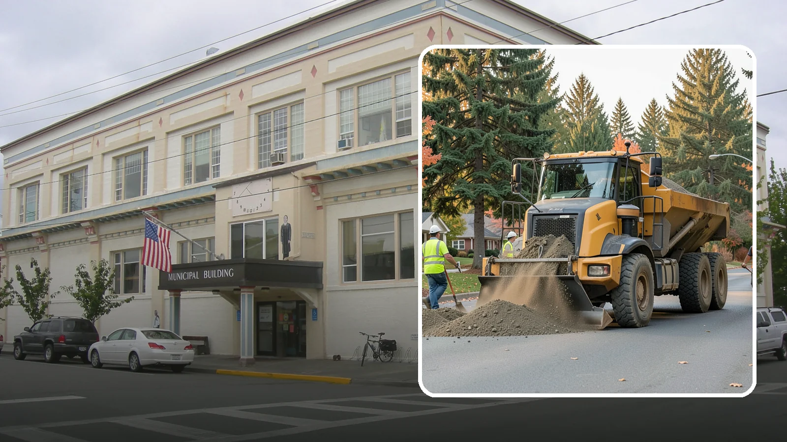 Dump Truck Hauling in Anacortes, Skagit County, WA - Material hauling for aggregate, spoils, and debris to and from municipal job sites.