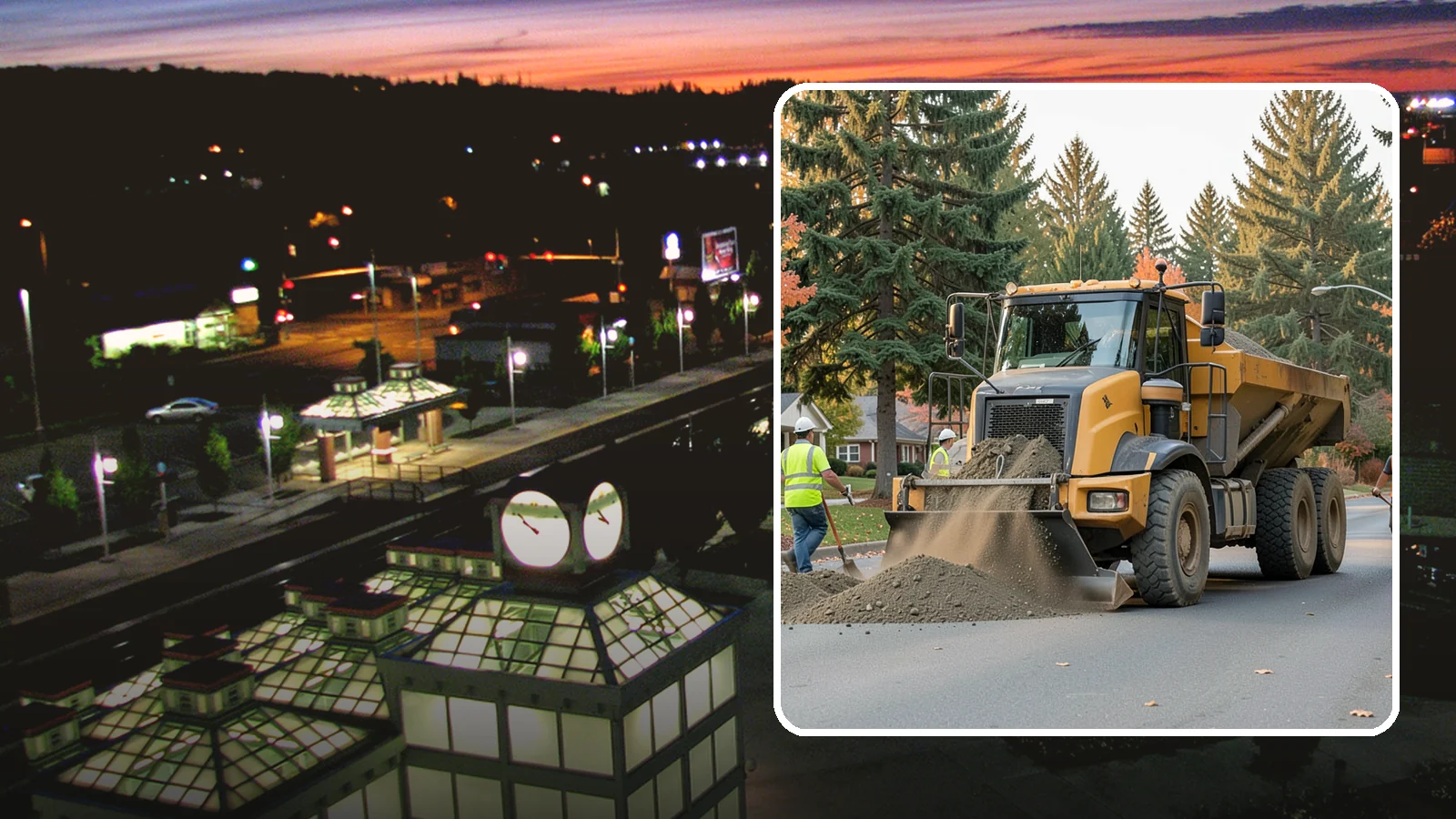 Dump Truck Hauling in Auburn, King County, WA - Material hauling for aggregate, spoils, and debris to and from municipal job sites.