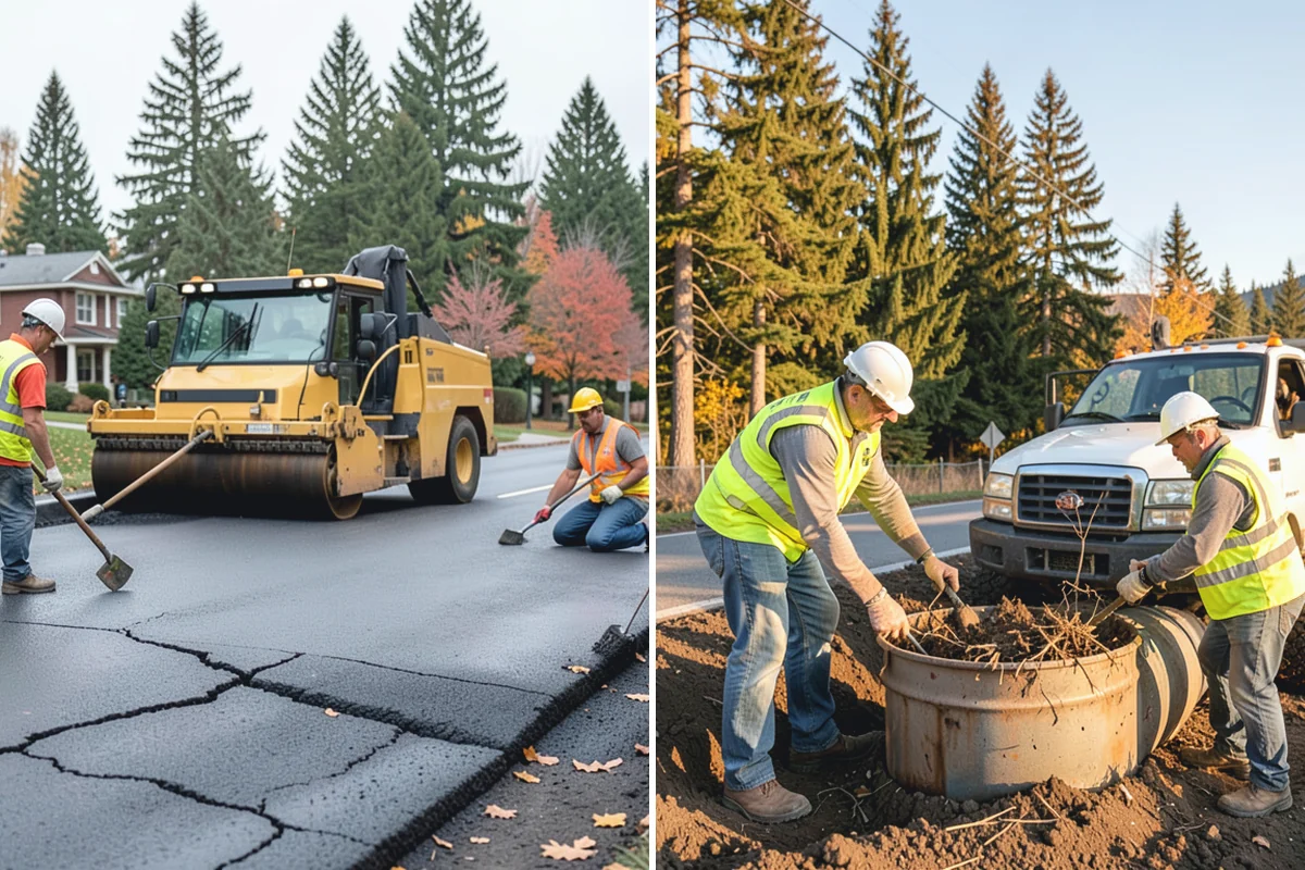 Dump Truck Hauling in Auburn, King County, WA - Confirm material, quantity, and sites