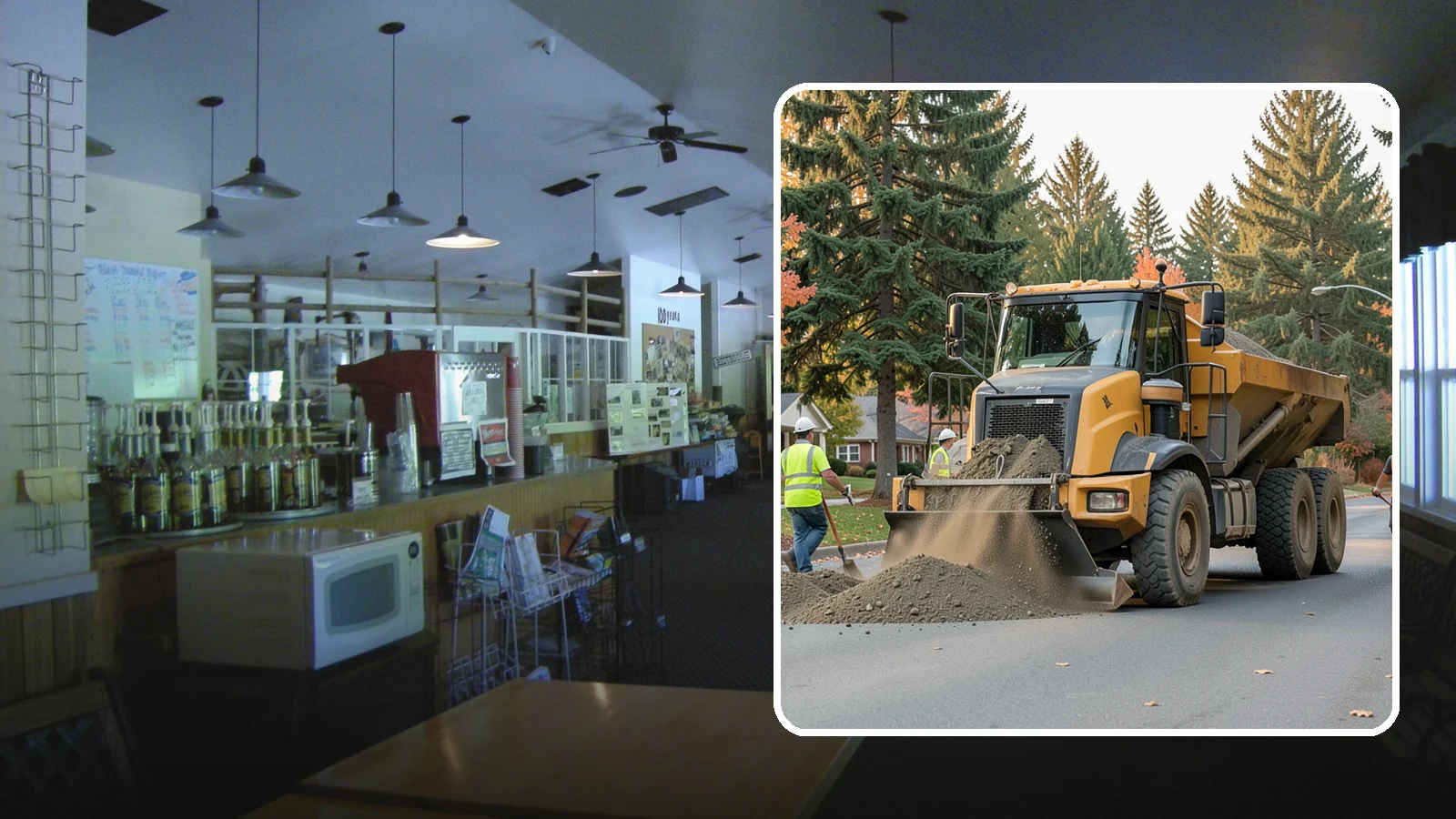Dump Truck Hauling in Black Diamond, King County, WA - Material hauling for aggregate, spoils, and debris to and from municipal job sites.