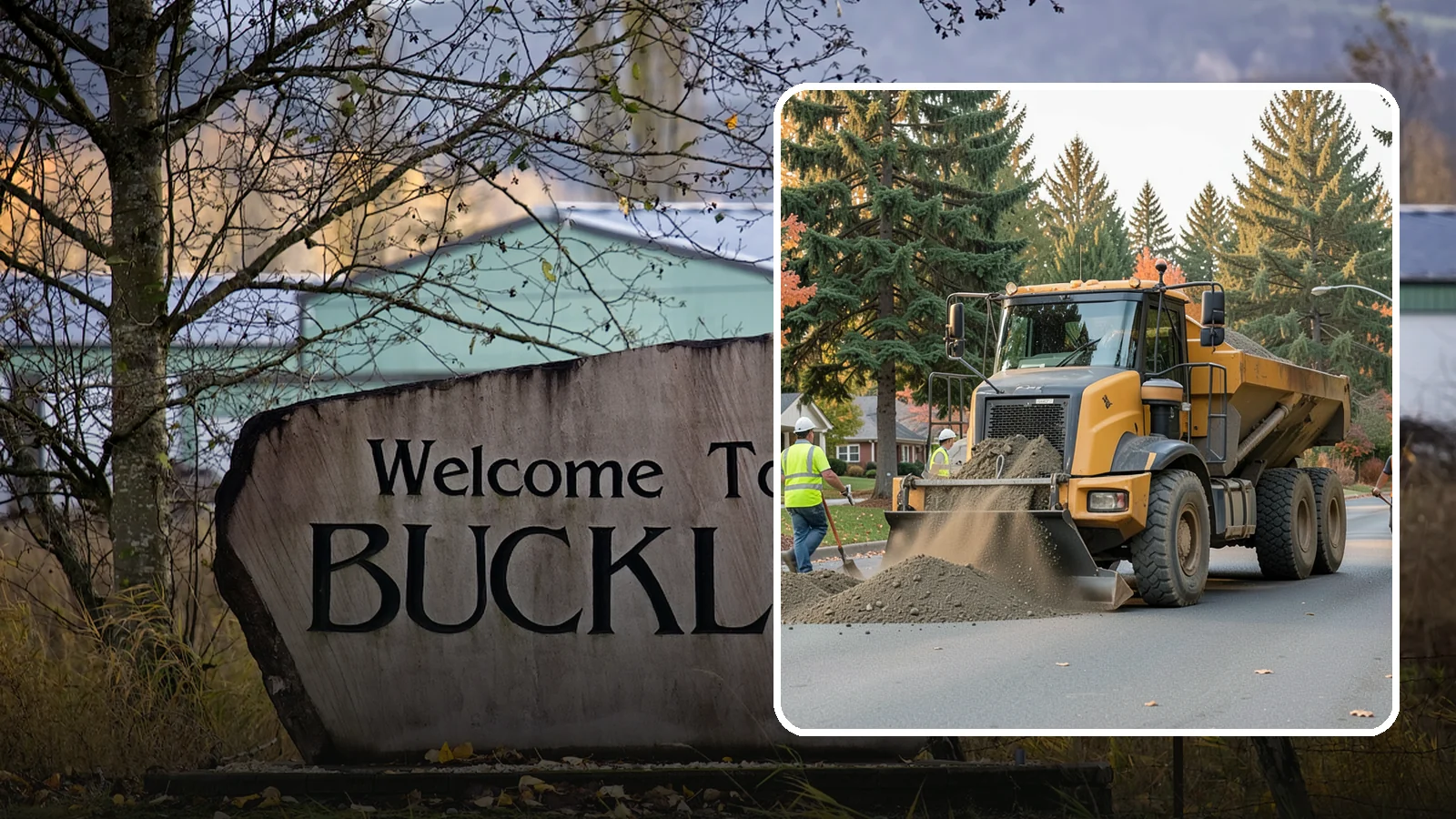 Dump Truck Hauling in Buckley, Pierce County, WA - Material hauling for aggregate, spoils, and debris to and from municipal job sites.