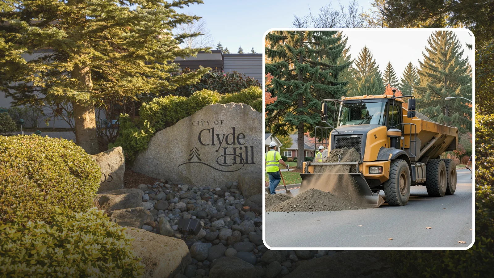 Dump Truck Hauling in Clyde Hill, King County, WA - Material hauling for aggregate, spoils, and debris to and from municipal job sites.
