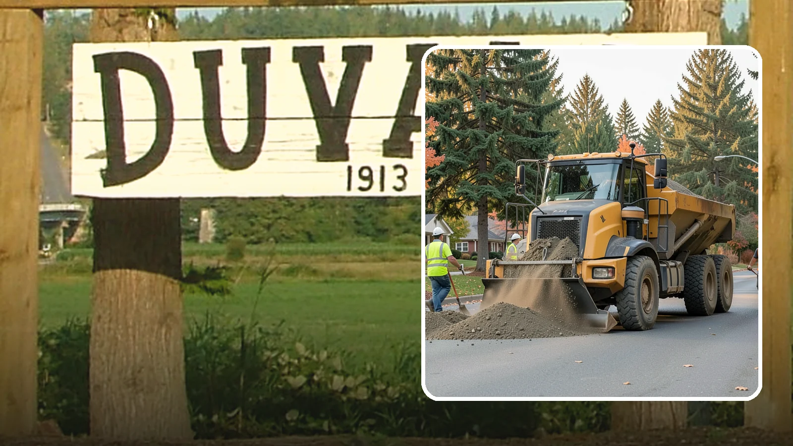 Dump Truck Hauling in Duvall, King County, WA - Material hauling for aggregate, spoils, and debris to and from municipal job sites.