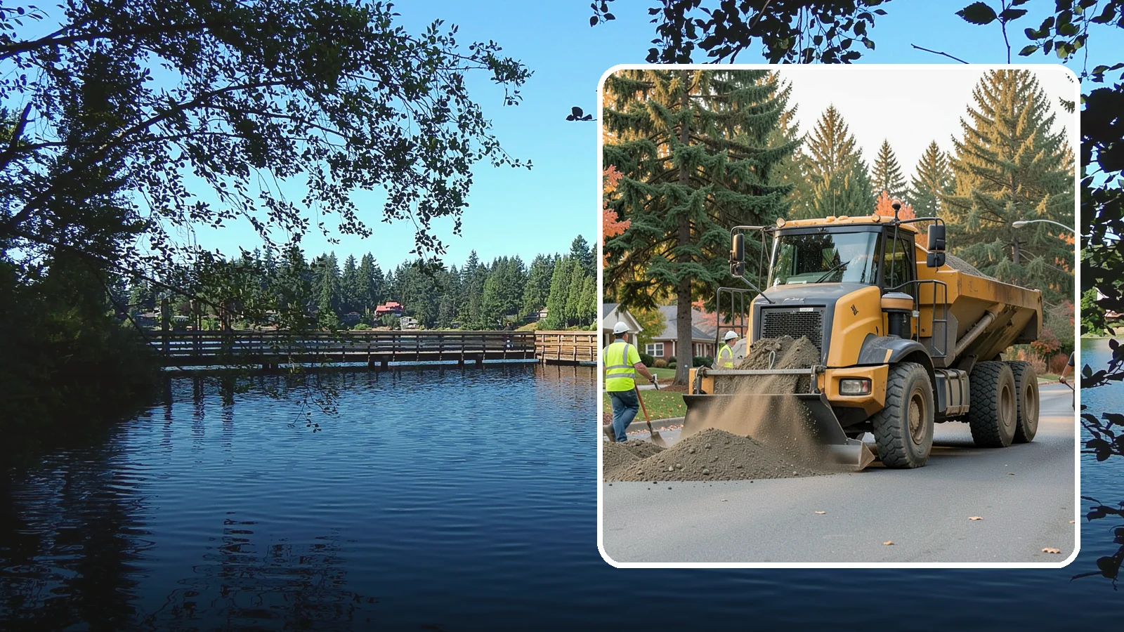 Dump Truck Hauling in Federal Way, King County, WA - Material hauling for aggregate, spoils, and debris to and from municipal job sites.