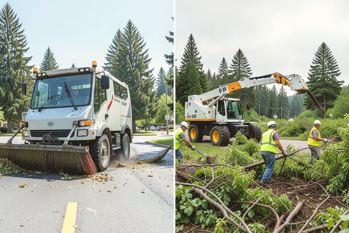 Dump Truck Hauling in Langley, Island County, WA - Confirm material, quantity, and sites