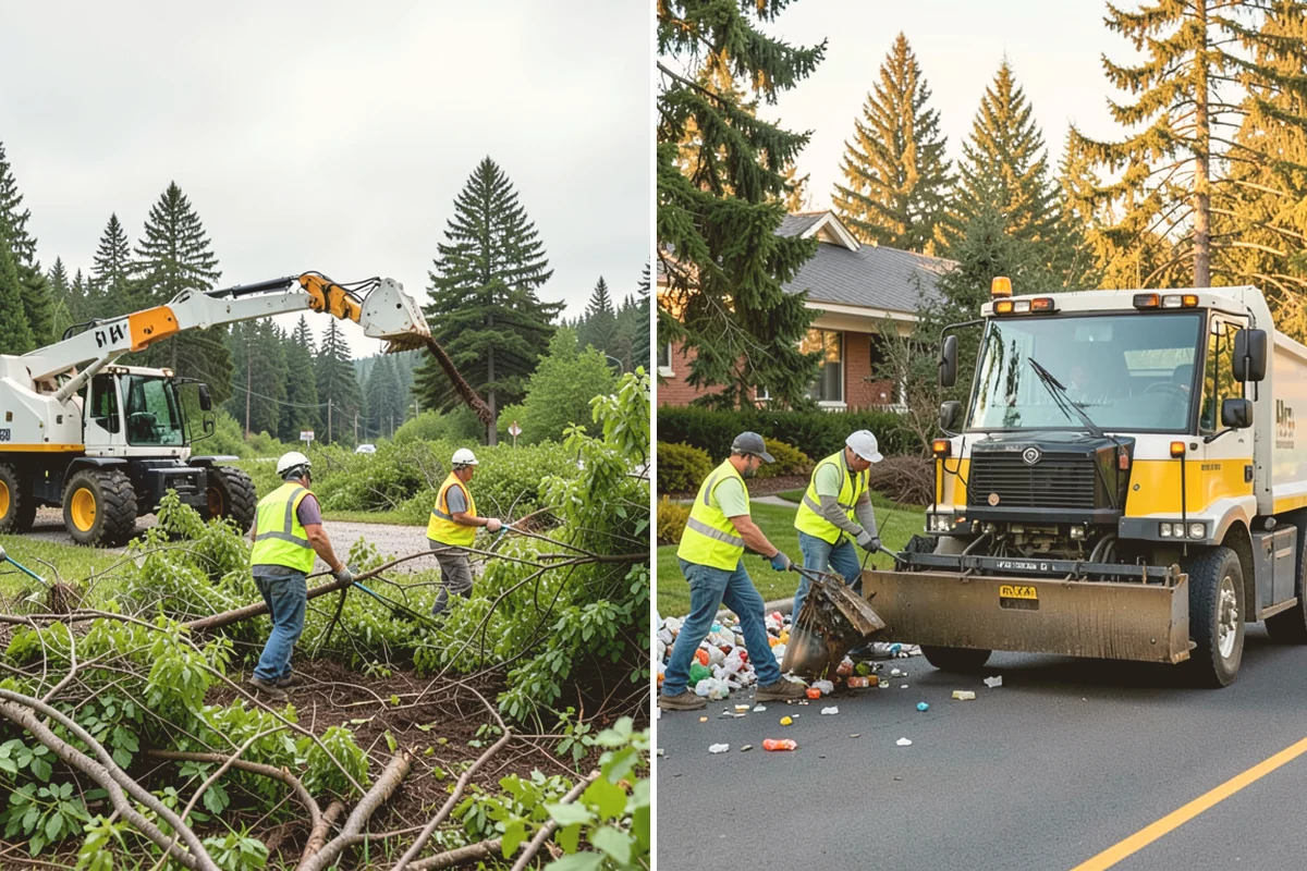 Dump Truck Hauling in Lynnwood, Snohomish County, WA - Confirm material, quantity, and sites
